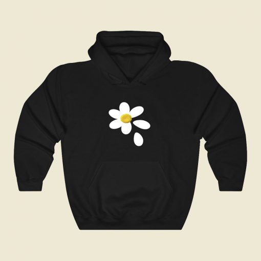 Grey Flower Cool Hoodie Fashion