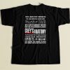 Greys Anatomy Quote 80s Mens T Shirt