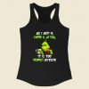 Grinch All I Need Is Coffee Racerback Tank Top Fashionable