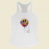 Grltee Acid Dripping Smiley Face Tie Dye Racerback Tank Top Style