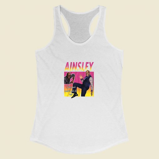 Grltee Ainsley Harriott Meme Racerback Tank Top Style