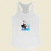 Grltee Billie Eilish Blue Aesthetic Racerback Tank Top Style