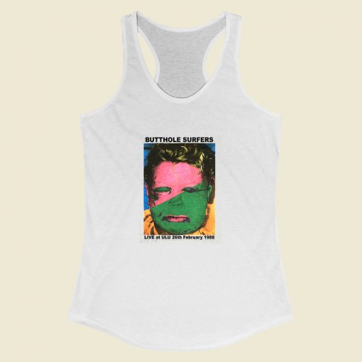 Grltee Butthole Surfers Feb 26 1988 Live Racerback Tank Top Style