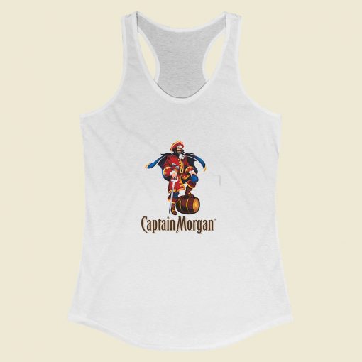 Grltee Captain Morgan Beer Racerback Tank Top Style