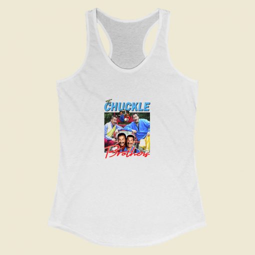 Grltee Chuckle Brothers Racerback Tank Top Style