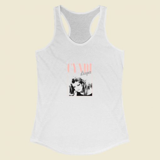 Grltee Cyndi Lauper Racerback Tank Top Style