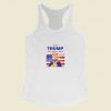 Grltee Donald Trump 2020 Election Racerback Tank Top Style