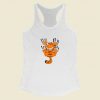 Grltee Garfield The Cat Scratch Wall Racerback Tank Top Style