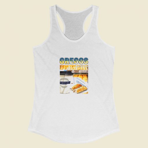 Grltee Greggs Bakery Racerback Tank Top Style