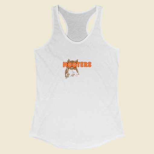 Grltee Hooters Owl Boobs America Racerback Tank Top Style