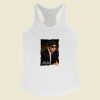 Grltee Jake Blues Brothers White Racerback Tank Top Style