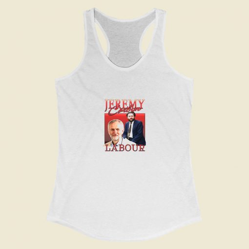 Grltee Jeremy Corbyn Racerback Tank Top Style