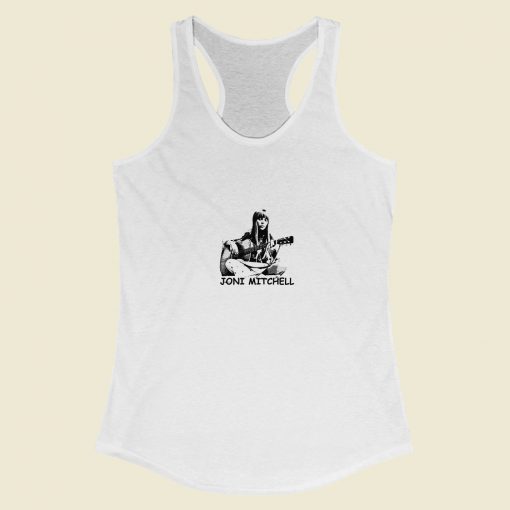 Grltee Joni Mitchell Guitar Racerback Tank Top Style