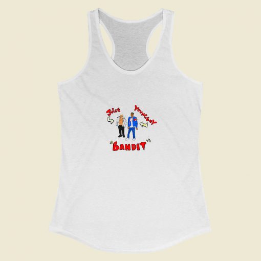 Grltee Juice Wrld Youngboy Bandit Racerback Tank Top Style