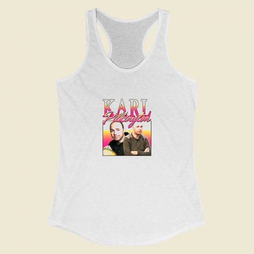 Grltee Karl Pilkington Racerback Tank Top Style