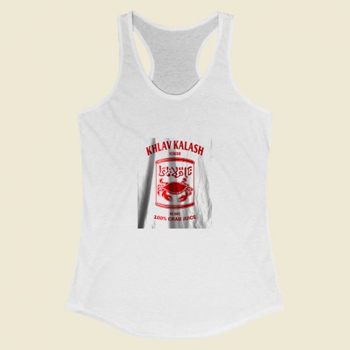 Grltee Khlav Kalash Crab Juice Racerback Tank Top Style