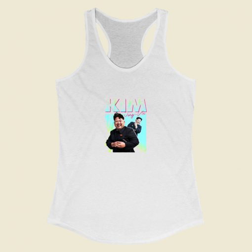 Grltee Kim Jong Un Smile Racerback Tank Top Style