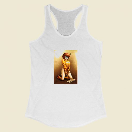 Grltee Naughty Velma Dinkley Scooby Doo Racerback Tank Top Style