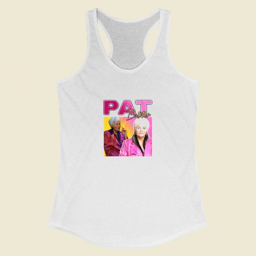 Grltee Pat Butcher Eastenders Racerback Tank Top Style