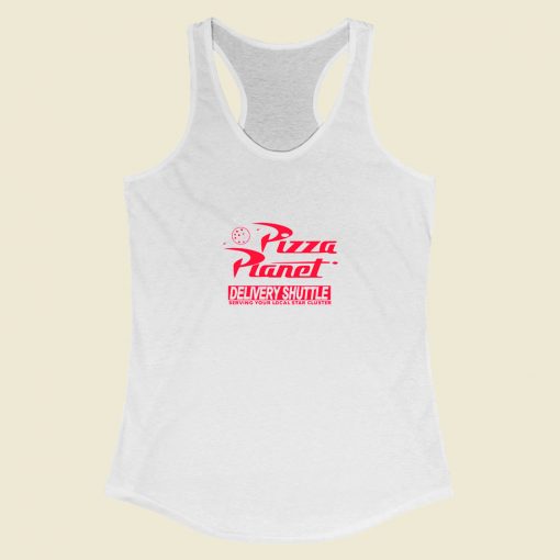 Grltee Pizza Planet Delivery Shuttle Racerback Tank Top Style