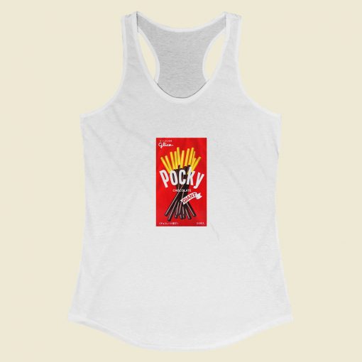 Grltee Pocky Box Racerback Tank Top Style