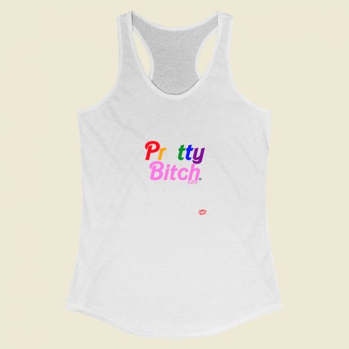 Grltee Pretty Bitch Season Szn Racerback Tank Top Style