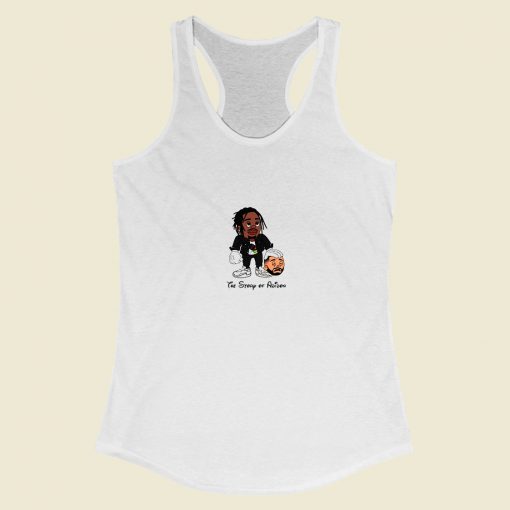 Grltee Pusha T Story Of Adidon Disney Racerback Tank Top Style