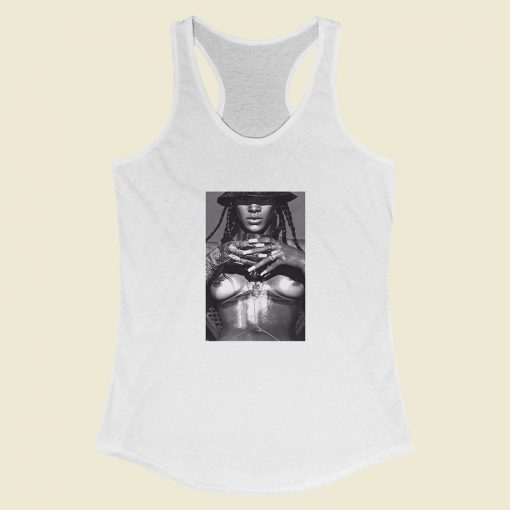 Grltee Robyn Rihanna Fenty Singe Racerback Tank Top Style