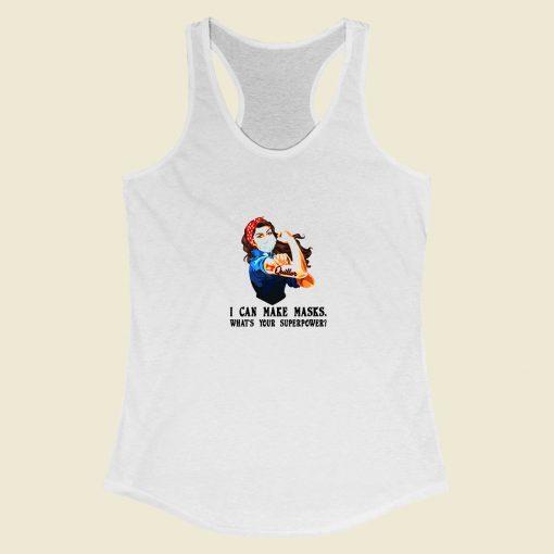 Grltee Rosie The Riveter Feminist Woman Racerback Tank Top Style