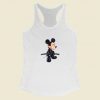 Grltee Samurai Mickey Mouse Racerback Tank Top Style