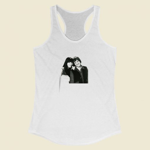 Grltee Sonny And Cher Racerback Tank Top Style