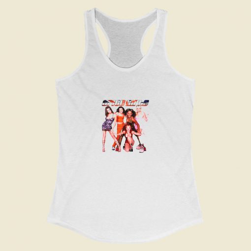 Grltee Spice Girls England Racerback Tank Top Style