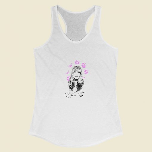 Grltee Stevie Nicks Of Fleetwood Mac Racerback Tank Top Style