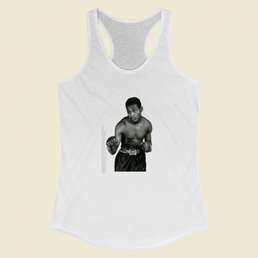 Grltee Sugar Ray Robinson Racerback Tank Top Style