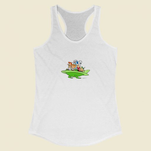 Grltee The Jetsons George Judy Rosie Racerback Tank Top Style