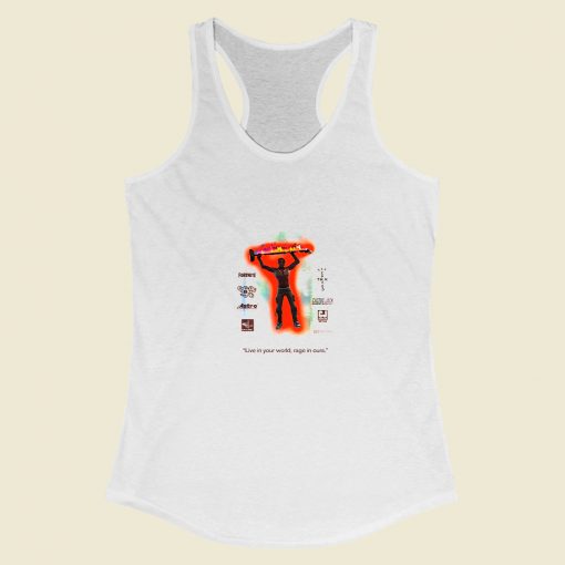 Grltee Travis Scott Fortnite Live In Your World Racerback Tank Top Style