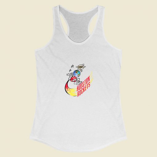 Grltee Travis Scott Houston Rocket Racerback Tank Top Style