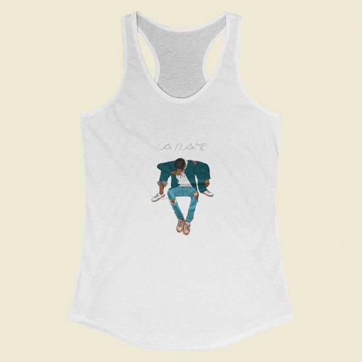 Grltee Travis Scott La Flame Racerback Tank Top Style