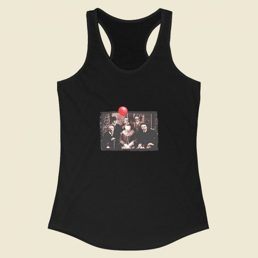 Halloween Horror Movie Retro Racerback Tank Top