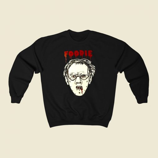 Hannibal Lecter Foodie 80s Sweatshirt Style