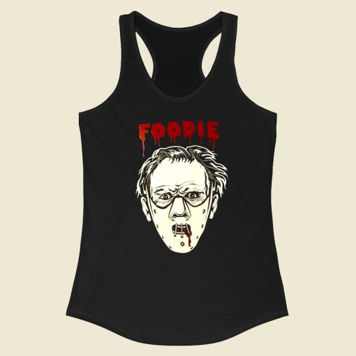 Hannibal Lecter Foodie Racerback Tank Top