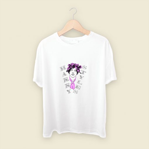 Harry Styles Floral Mens T Shirt Streetwear