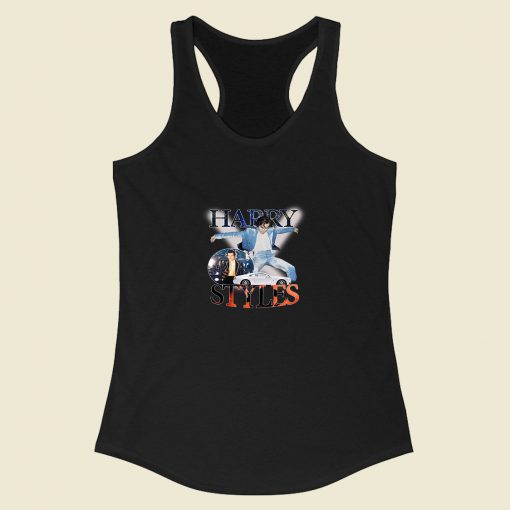 Harry Styles Retro Vintage 90s Racerback Tank Top