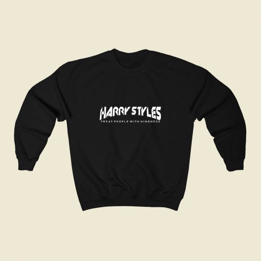 Harry Styles Treat People With Kindness 80s Sweatshirt Style