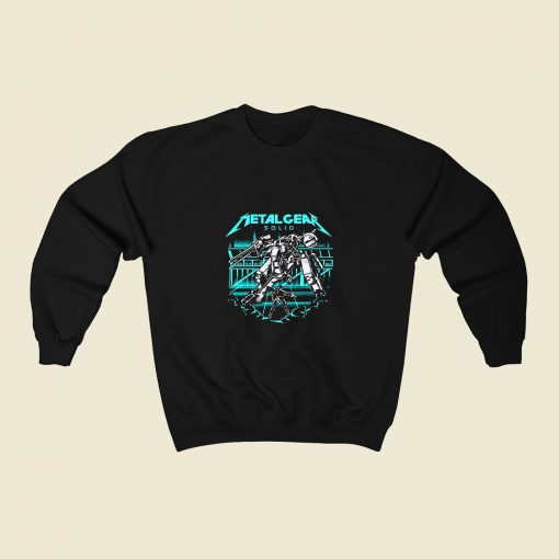 Heavy Metal Gear 80s Sweatshirt Style