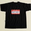 Hello Im Anti Trump 80s Mens T Shirt