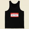 Hello Im Anti Trump Retro Mens Tank Top