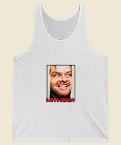 Heres Johnny The Shining Horror Movie Summer Tank Top