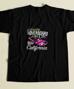 Hill Valley Hoverboard Back To The Future Vintage 80s Mens T Shirt