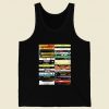 Hip Hop Casette Collection Retro Mens Tank Top